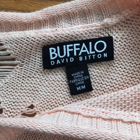 Peach baggy cropped sweater! - Picture 2 of 4